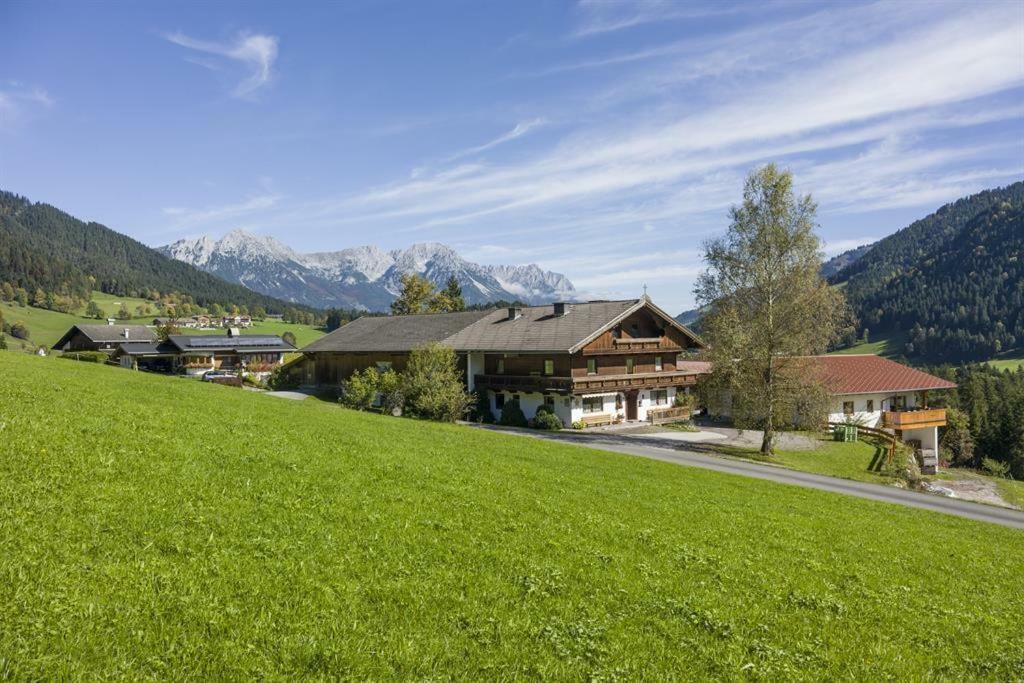 Bauernhof Hinterfirst Appartement Söll Buitenkant foto